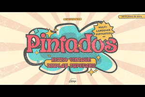 Pintados-Retro Vintage Typeface