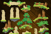 Jungle Jump Game elements, an Illustration by quicky (Thumbnail 4 of 5)