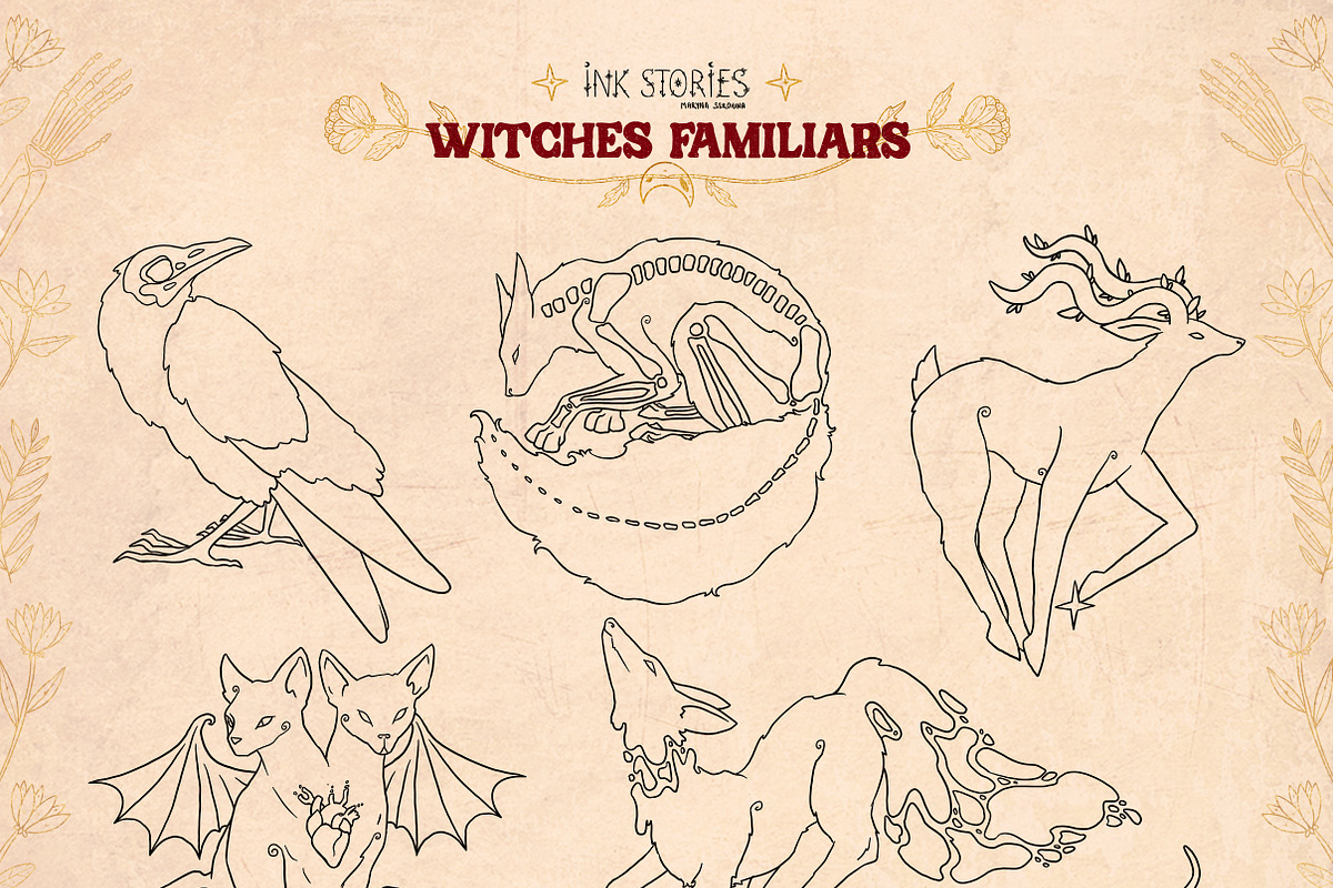 Witches Familiars, an Animal Illustration by Ink Stories (Photo 23 of 44)