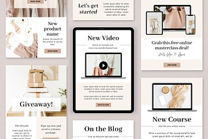 Email Newsletter Templates Canva