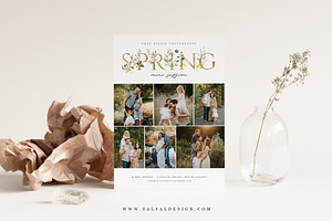 Spring Mini Session Template Mini087