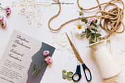 Torn Paper Wedding Suite, an Invitation Template by Cyrah's Collection (Thumbnail 3 of 4)