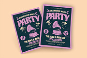 Halloween Music Party Flyer, a Flyer Template by megarez (Thumbnail 2 of 3)
