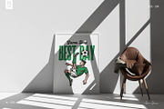 Bicycle Kick Soccer Player T-Shirt, a Sport Illustration by shaondesigns (Thumbnail 5 of 6)