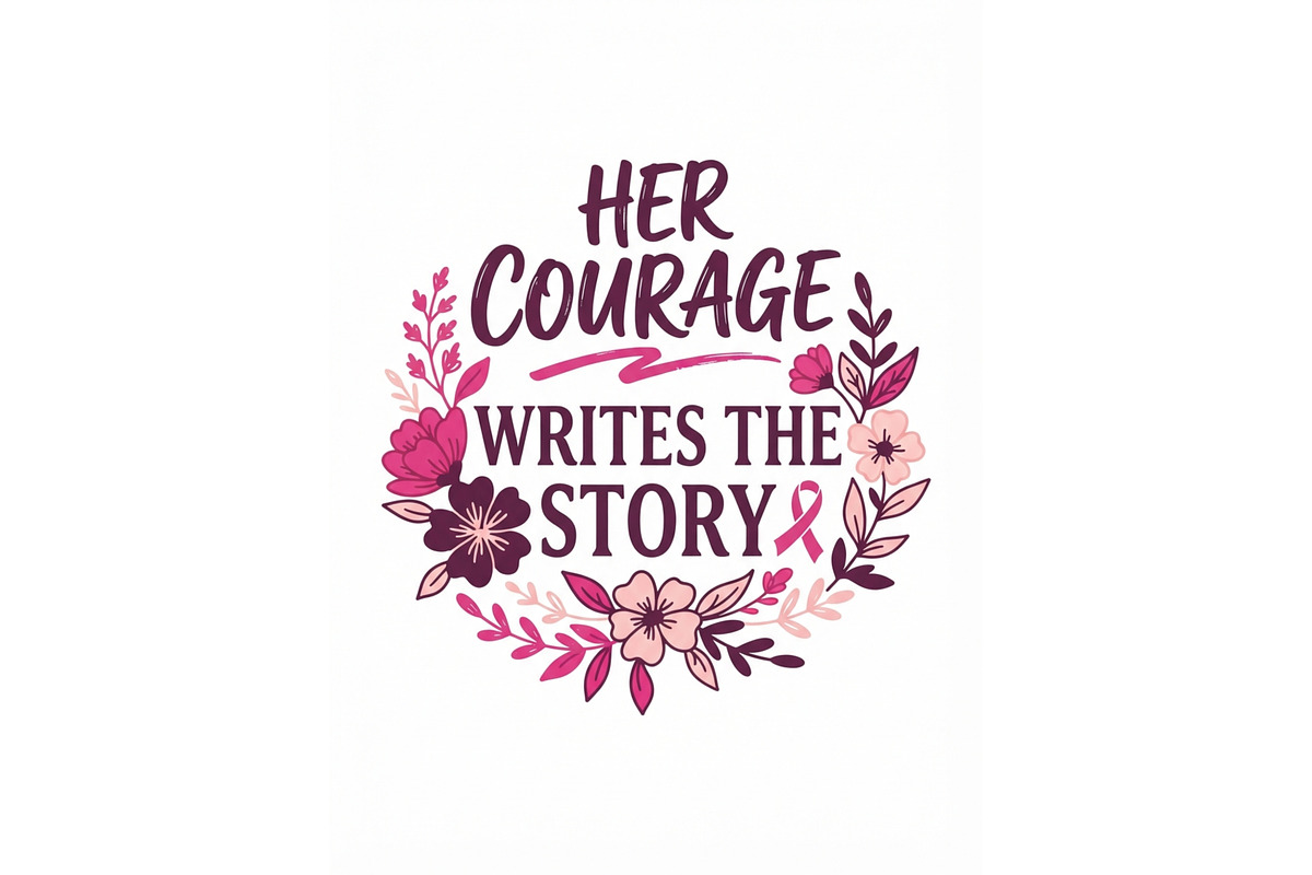 Breast cancer warrior t-shirt design, an Object Graphic by jahid234 (Photo 3 of 3)