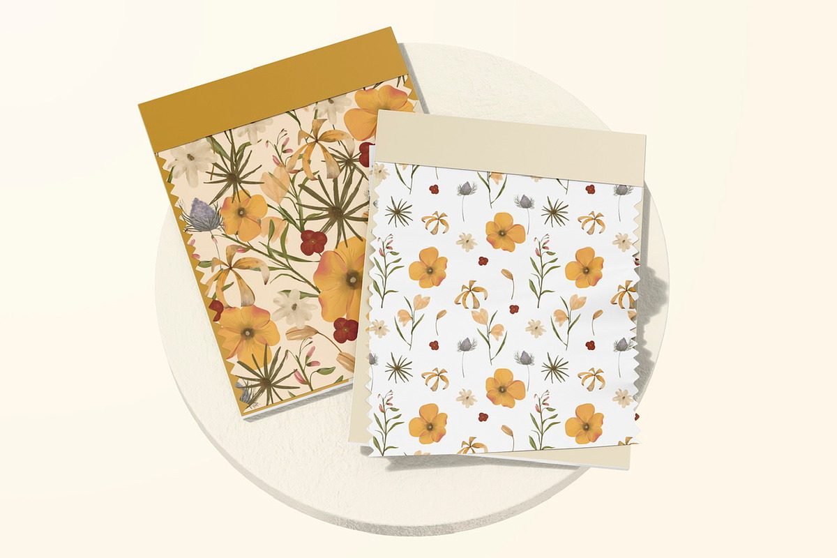 Pressed Floral Pattern collection
