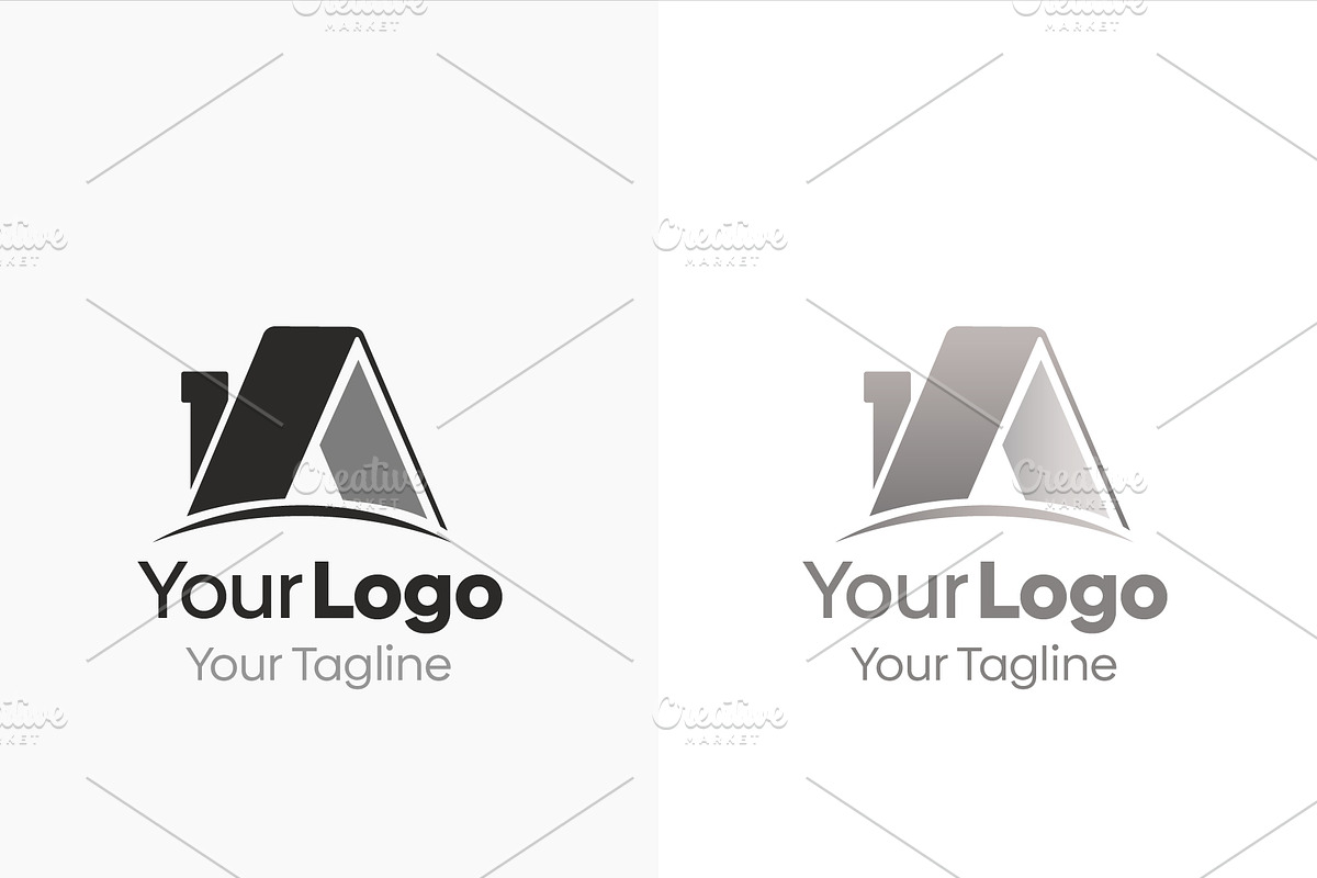 Alpha Building Logo Template, a Branding & Logo Template by Grapixy (Photo 3 of 3)