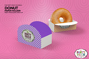 Party Donut Paper Holder, a Cups & Container Mockup by INCDesign (Thumbnail 6 of 7)