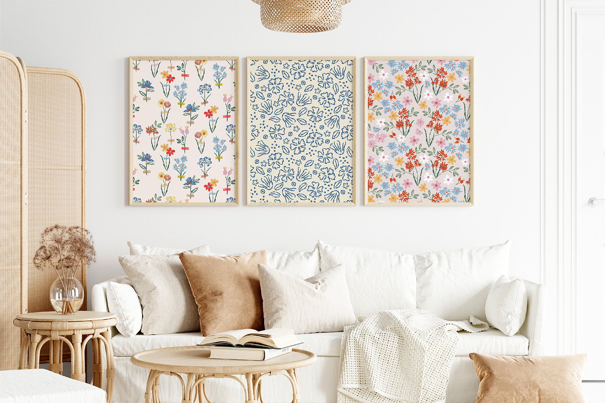 Springtime Sketches, a Pattern Graphic by MSNTY STUDIOX (Photo 13 of 27)