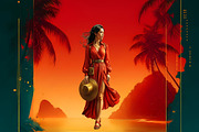 Golden Hour Travelers characters, a Decorative Illustration by ThatsDesignArt (Thumbnail 13 of 19)