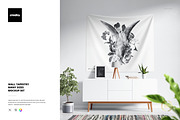 Tapestry Many Sizes Mockup Set, a Household Mockup by Creatsy (Thumbnail 1 of 9)
