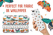 Spring Butterflies and Moths, a Pattern Graphic by Blue Lela Design (Thumbnail 7 of 8)