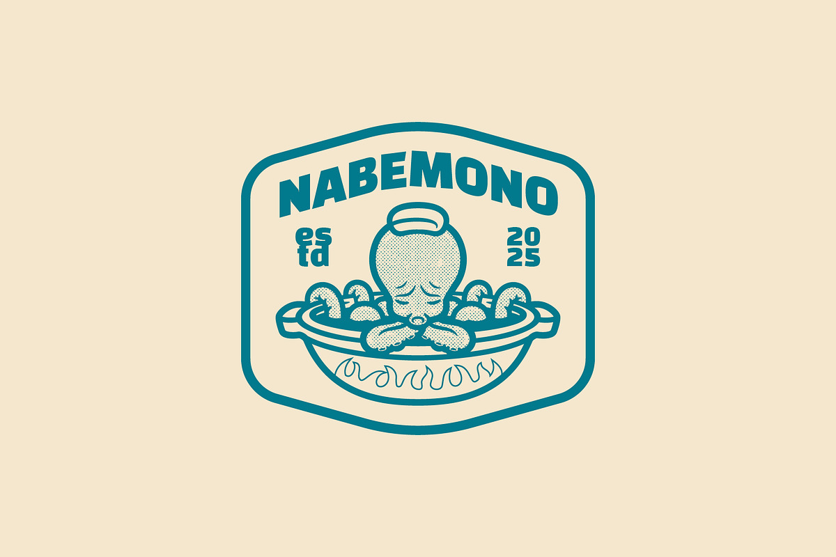 Nabemono Logo Template, a Branding & Logo Template by Kreasi Malam (Photo 3 of 4)