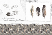 Watercolor Nature and Birds set, an Illustration by Alamella (Thumbnail 8 of 13)