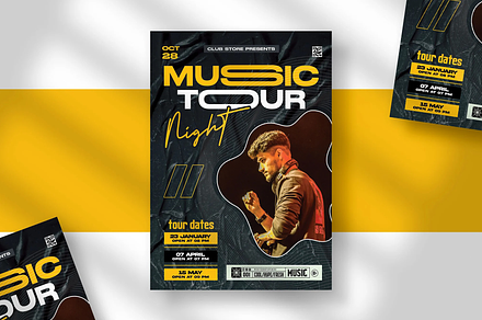 Night Club Flyer Template, a Flyer Template by Hubzway