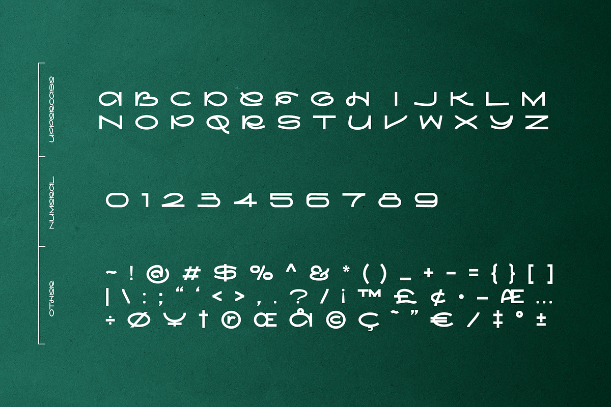 Shape Modern Display Sans Serif Font, a Sans Serif Font by Alex Blogoodf (Photo 3 of 9)