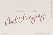 Shantika, a Script Font by Hustletter (Thumbnail 6 of 8)