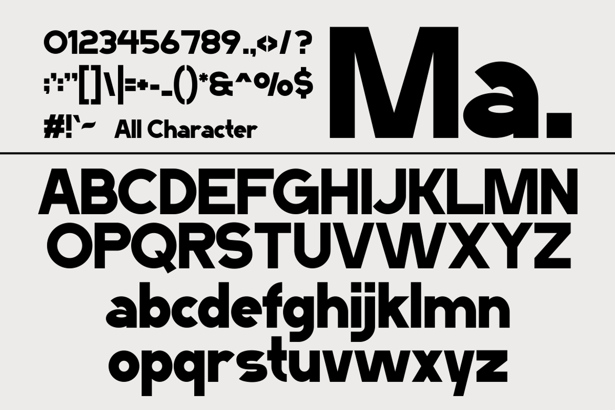 Cilamer - Modern Sans Font, a Sans Serif Font by MaikoHatta (Photo 3 of 5)