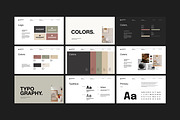 AURA | Brand Guidelines, a Presentation Template by creathrivestudio (Thumbnail 13 of 16)
