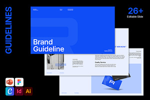 Modern Brand Guidelines Presentation, a Branding & Logo Template by Templeste