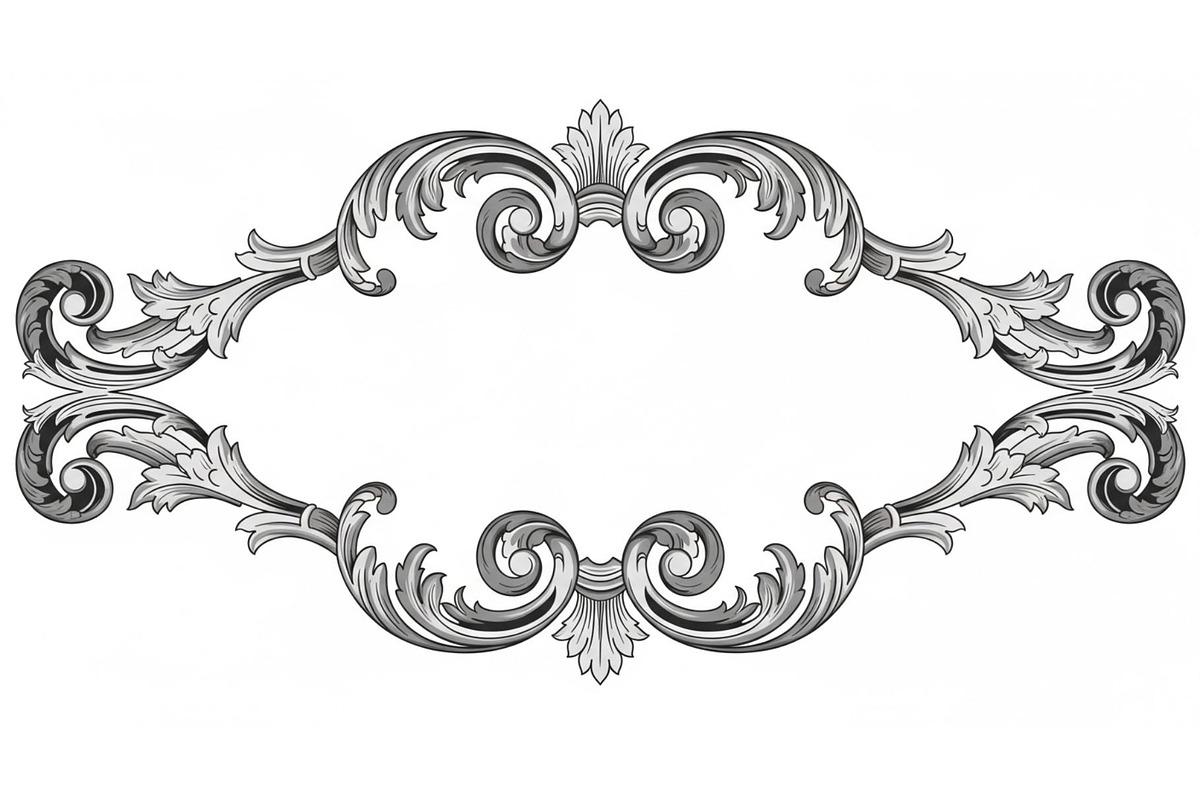 Laser Cut Frame Design SVG, an Illustration by hafijul (Photo 13 of 14)