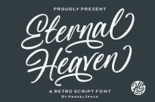 Eternal Heaven - Retro Script Font
