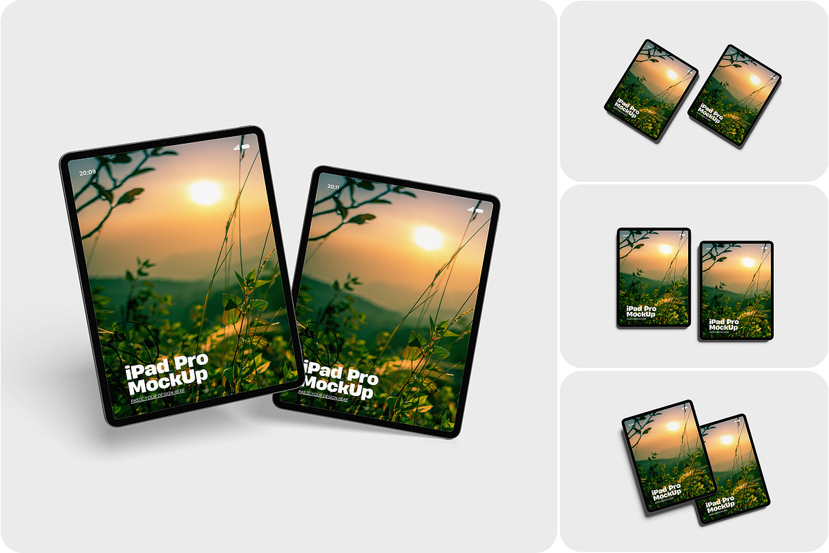 iPad Pro Mockup Bundle, an iPad Mockup by AnasStudio (Photo 1 of 5)