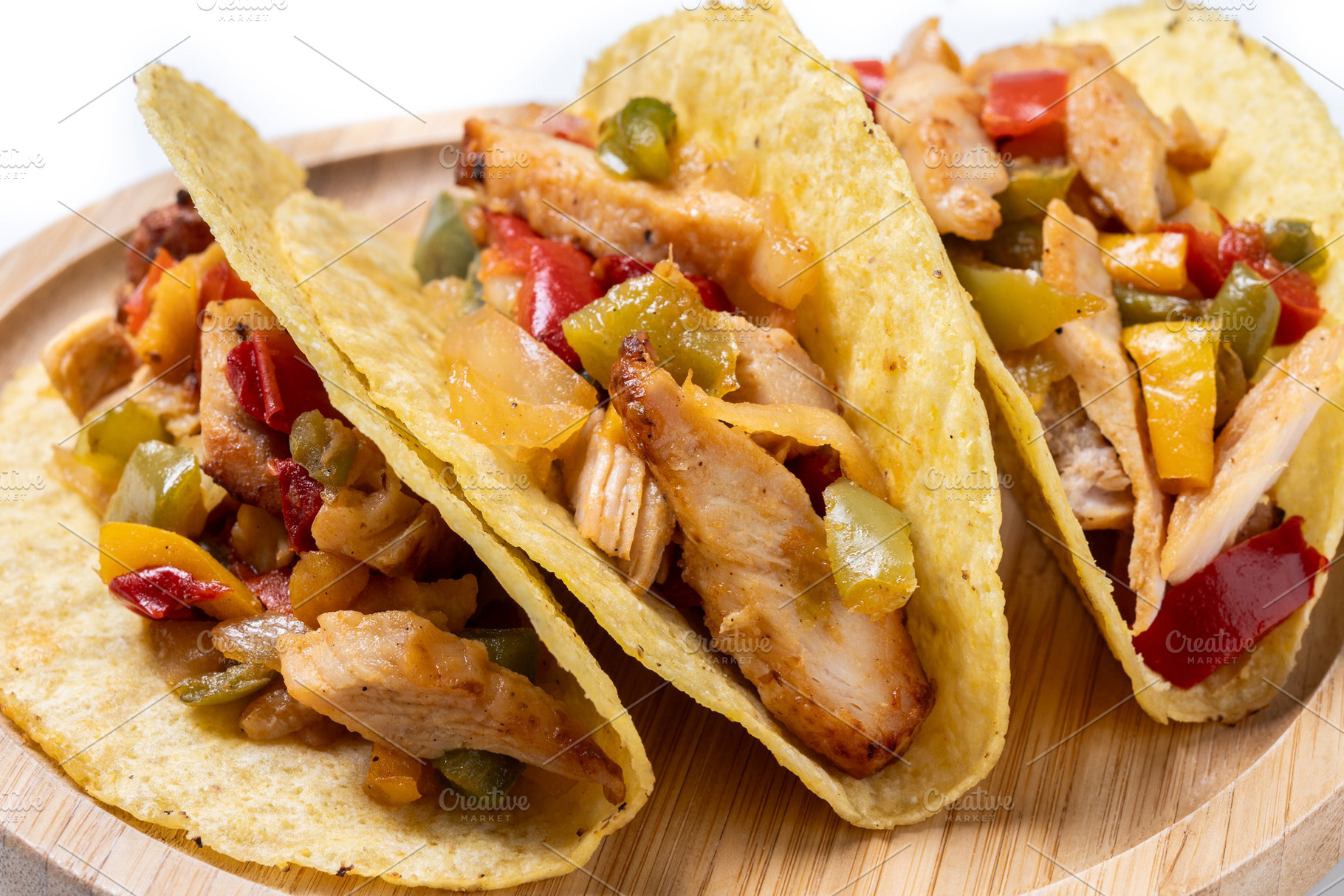 Crispy Mexican chicken tacos, a Food & Drink Photo by etorres69