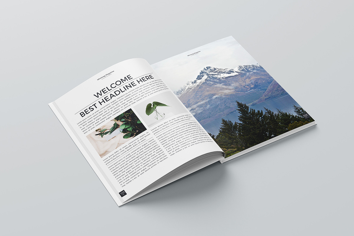 Natural Magazine, a Magazine Template by obayes