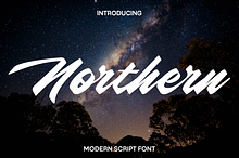 Northern - Modern Script Font Family