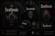 Deathvale, a Blackletter Font by Wow Magic (Thumbnail 2 of 4)