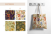 Berries &forest plants, a Texture Illustration by Izobova (Thumbnail 2 of 7)