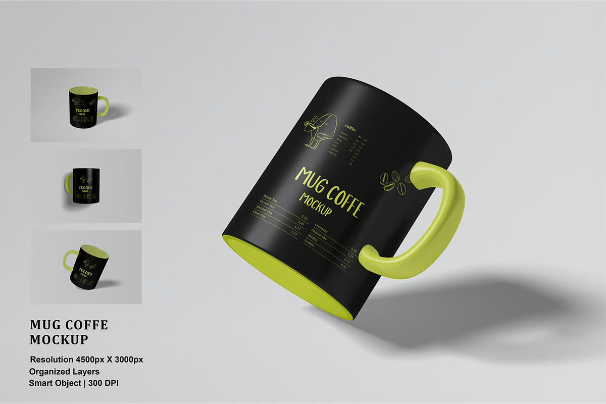 Mug Mockup, a Cups & Container Mockup by zpackcreative (Photo 1 of 5)