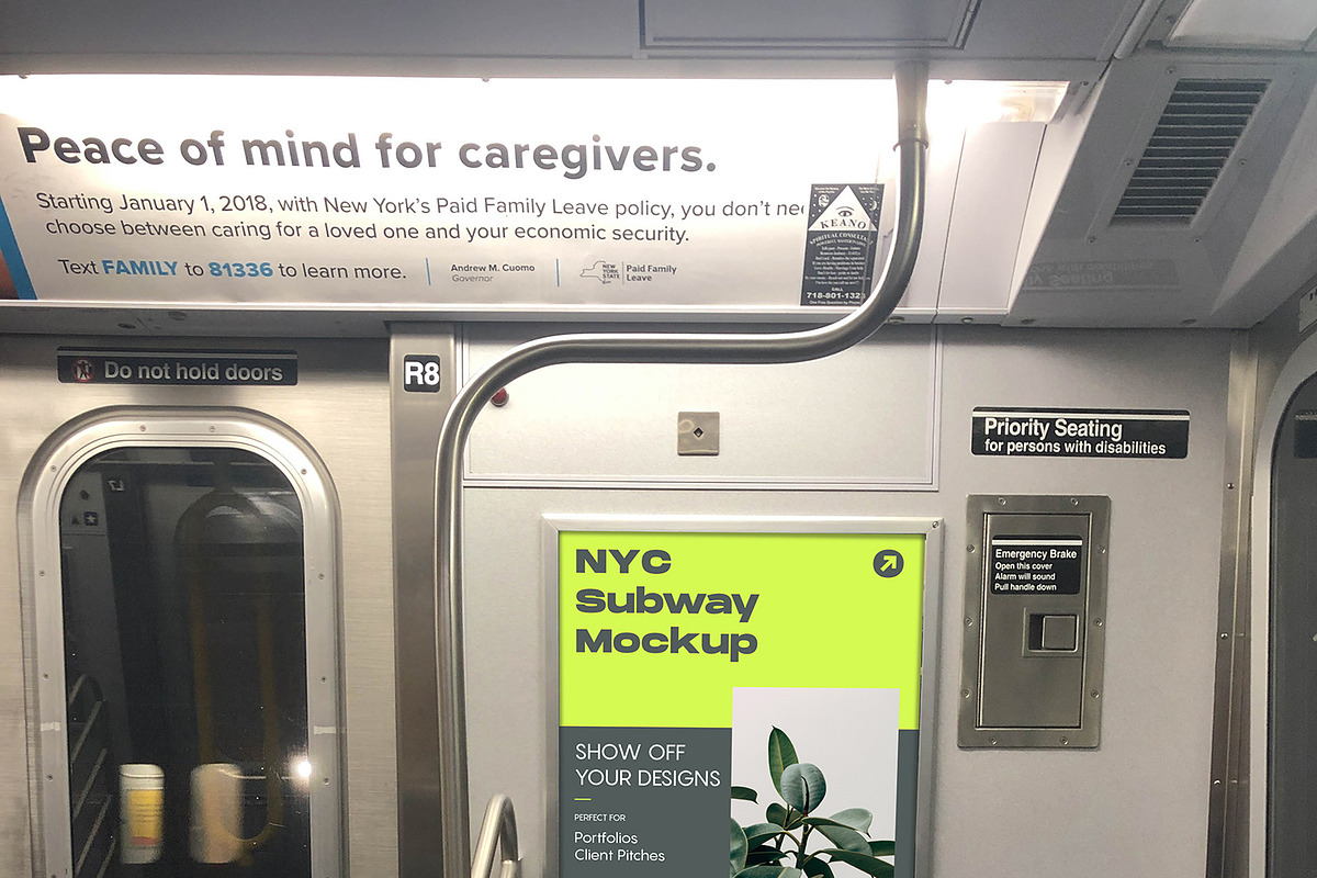 NYC Subway Mockup Bundle, an Advertising Mockup by NYC Billboard Mockups (Photo 19 of 21)