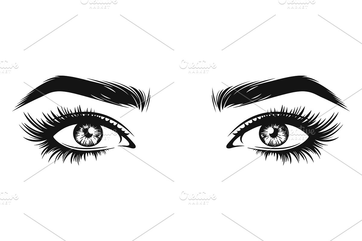 Vector Women's Eye., an Object Graphic by Gomolach (Photo 16 of 18)