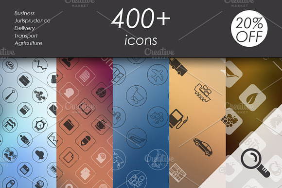 400 Vector Icons