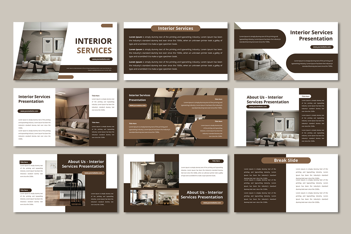 Interior Services - Keynote Template, a Presentation Template by QR Design Studio (Photo 2 of 3)