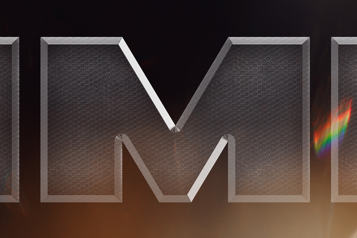 5x Metal Chrome Text Styles, a Layer Style Add-On by dbdslondon (Photo 10 of 10)
