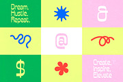 Bonfade Display Freestyle Sans, a Script Font by timelesstype.co (Thumbnail 2 of 20)