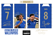 Chelsea 23/24 Theme Pack | Home Kit, an Icon by IconsEngineer (Thumbnail 4 of 11)