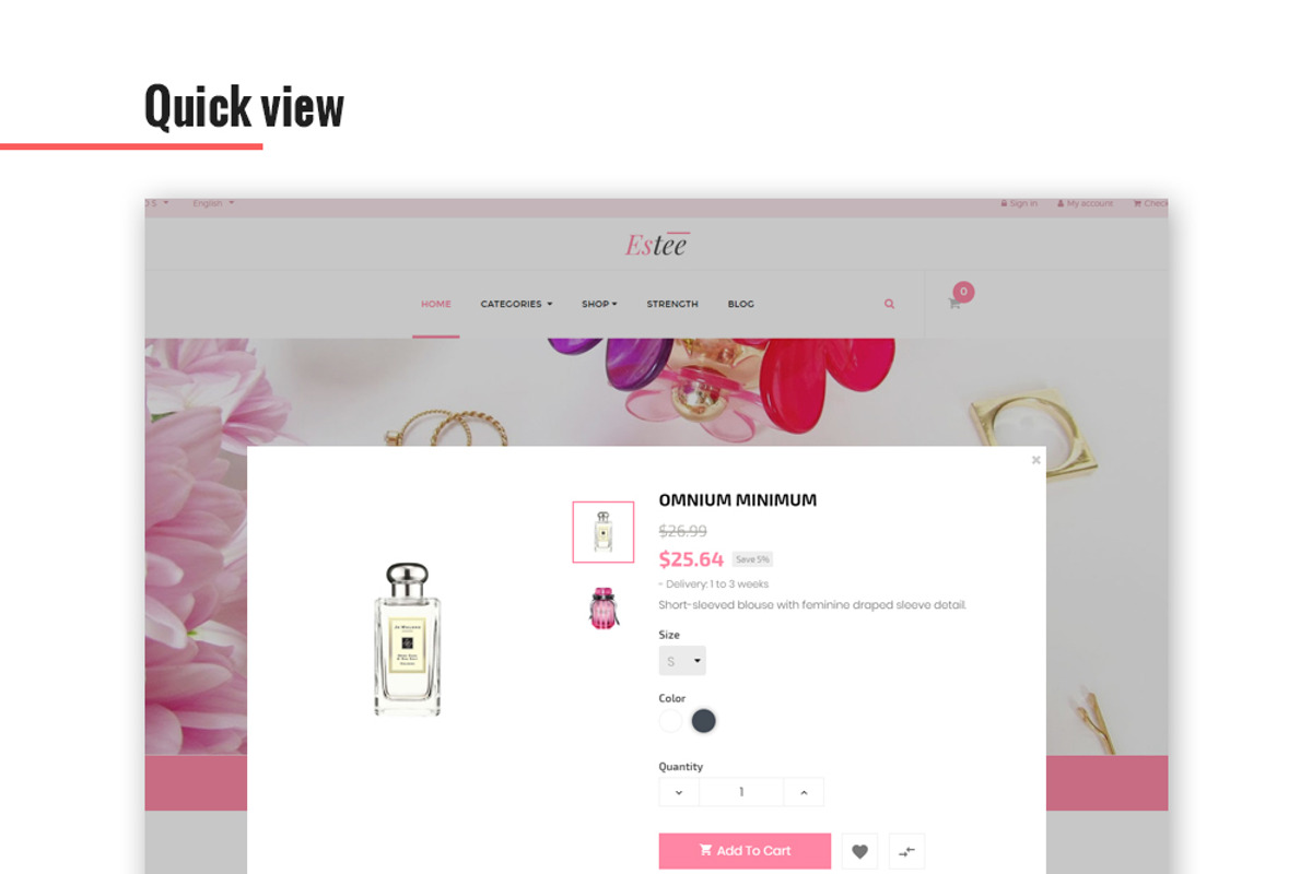Leo Estee Responsive Prestashop, a Bootstrap Template by LeoTheme (Photo 6 of 7)