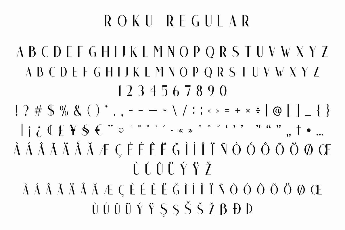 Roku - Modern Sans Serif preview 7