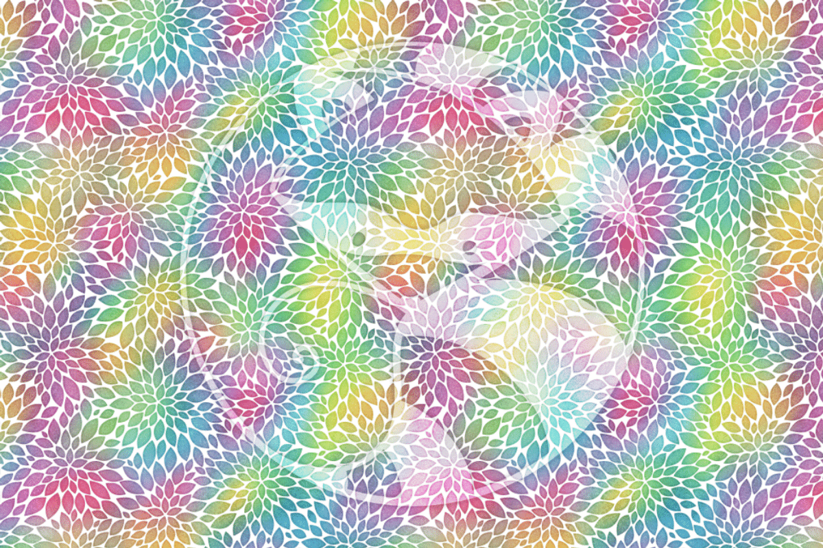 Seamless Watercolor Patterns #2 BR, a Pattern Graphic by RaccoonGirl Design (Photo 3 of 3)