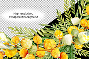 Spring mimosa, watercolor flowers, an Illustration by Artmanata (Thumbnail 4 of 16)