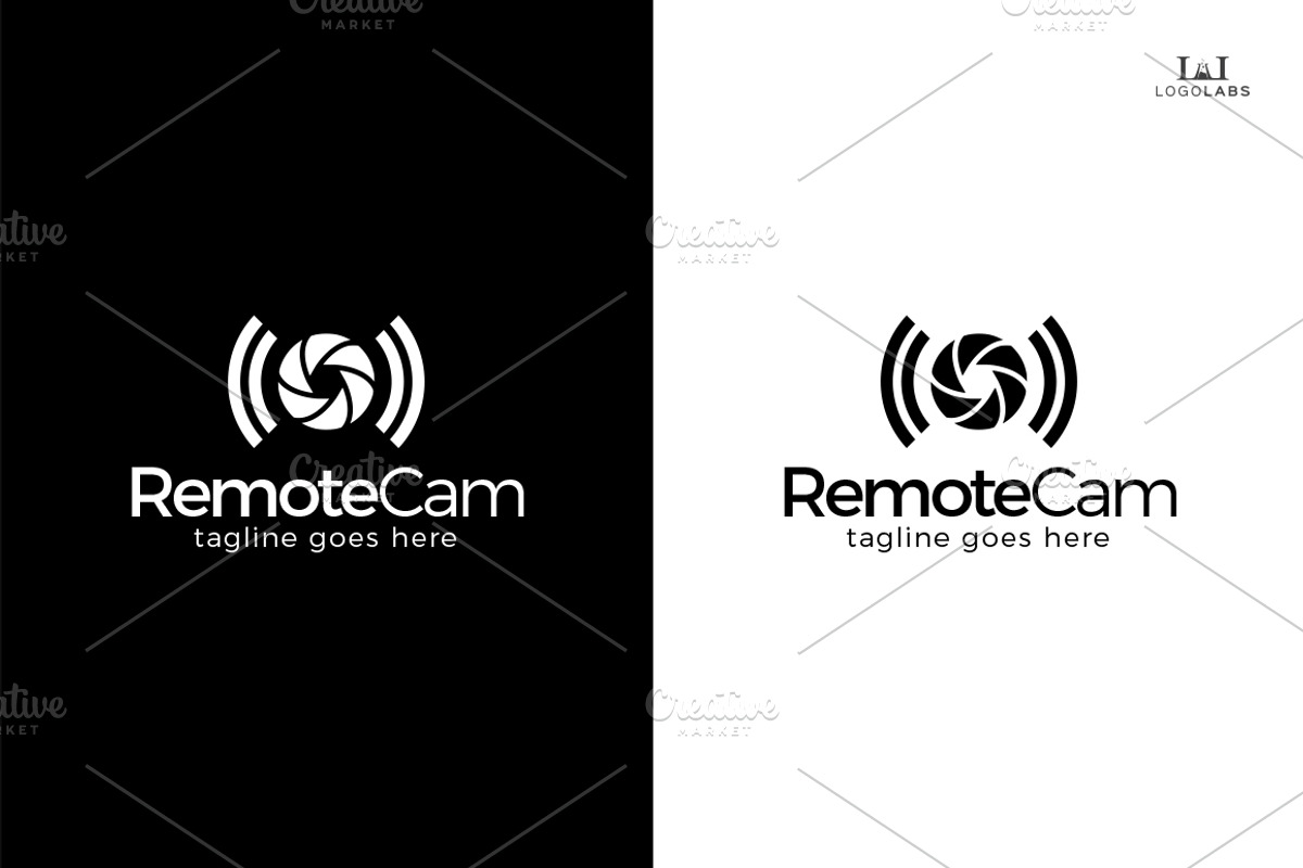 Remote Cam Logo, a Branding & Logo Template by LogoLabs