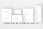 Elegant Floral Wedding Suite, an Invitation Template by Azka Creative (Thumbnail 5 of 5)