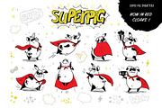 Be a hero! - illustrations clipart, an Animal Illustration by Funnystore (Thumbnail 13 of 15)