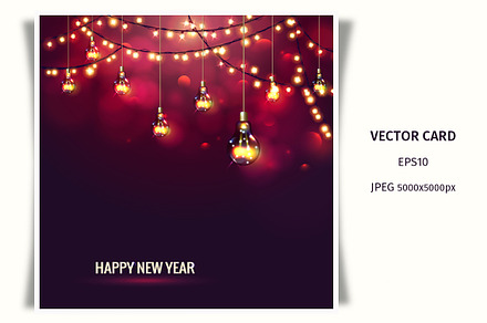 New Year card