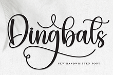 Dingbats | Script Font