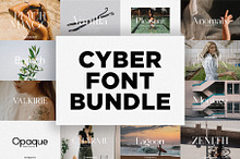 Cyber Font Bundle